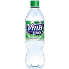 Nước khoáng Vĩnh Hảo có ga 500ml