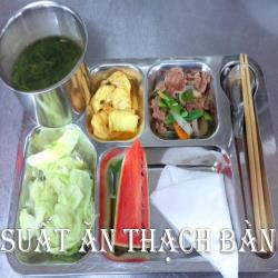 Suất ăn Thạch Bàn