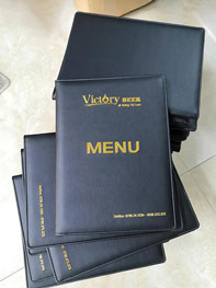 Menu da ruột PVC