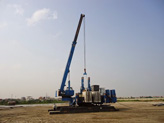 Robot ép cọc