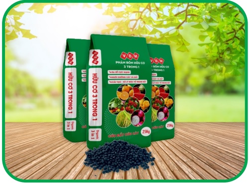 Phân bón hữu cơ VBM (3 trong 1)