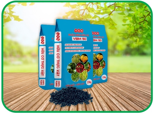 Phân bón hữu cơ VBM 50 (hữu cơ thực vật)