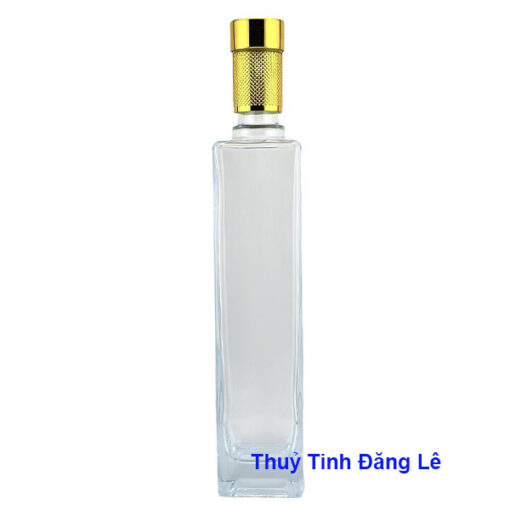 Chai thủy tinh đựng rượu 500ml nắp bi