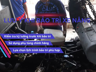Bảo trì bảo dưỡng xe nâng