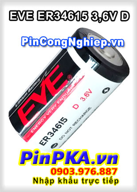 Pin Lithium PLC-CNC EVE ER34615 19000mAh 3.6V