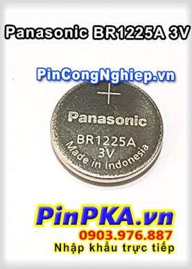 Pin Lithium PLC-CNC Panasonic BR1225A 3V