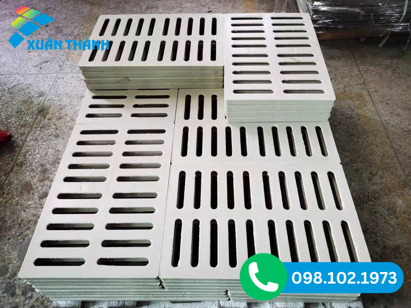 Song chắn rác nhựa Composite