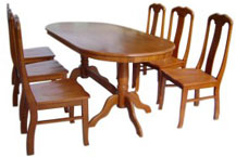 Bàn ghế gỗ xuất khẩu