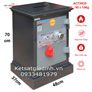 Két sắt công đức khóa cơ phổ thông Adelbank AC730CD