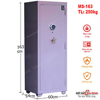 Két sắt siêu cường Samurai MS163 vân tay mã số
