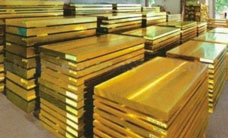 Đồng thau tấm dày