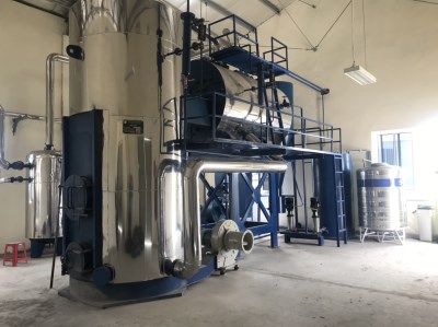 Nồi hơi đốt than củi