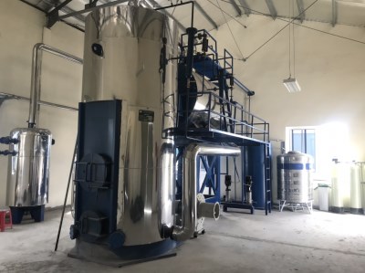 Nồi hơi đốt than củi