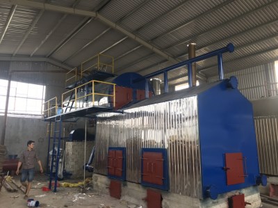 Nồi hơi đốt than củi