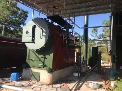 Nồi hơi đốt than củi