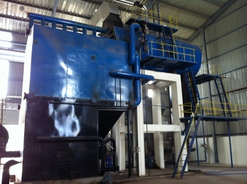 Nồi hơi đốt than củi