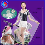 Áo mưa trong suốt