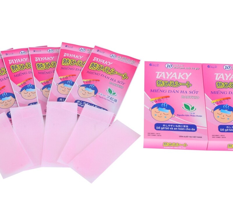 Miếng dán hạ sốt Tayaky