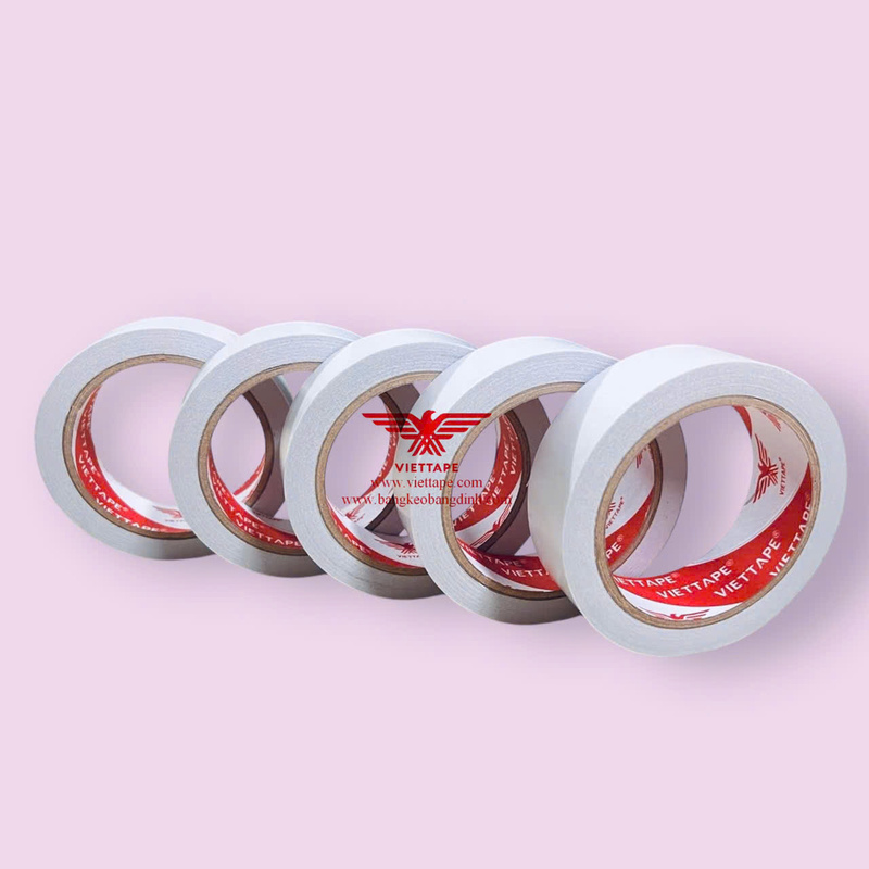 Băng keo 2 mặt trắng