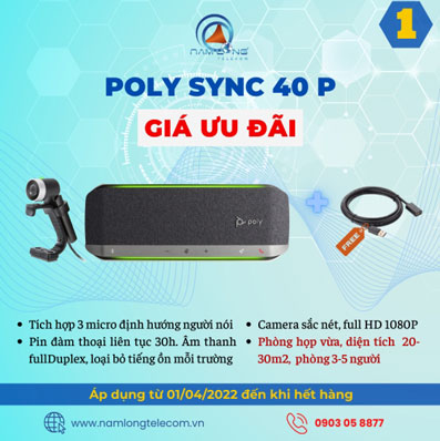 Combo Poly Sync 40P