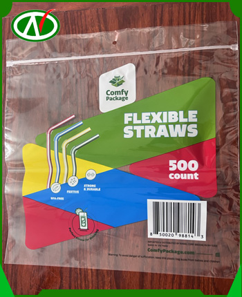 Túi zip màng ghép in nhiều màu