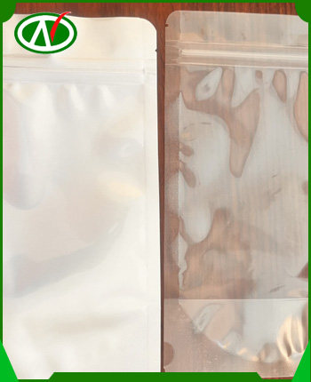 Túi zipper trong tráng bạc