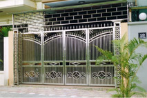 Cửa cổng inox