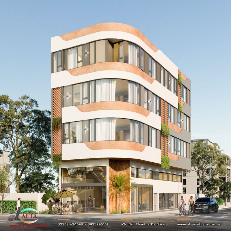 Thiết kế căn hộ lô góc