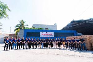 Hình ảnh đội ngũ nhân viên công ty Vận Tải An Pha Trần