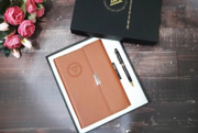 Gift set sổ da bút ký