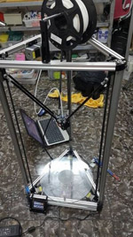 Máy in 3D Delta khổ lớn cảm ứng