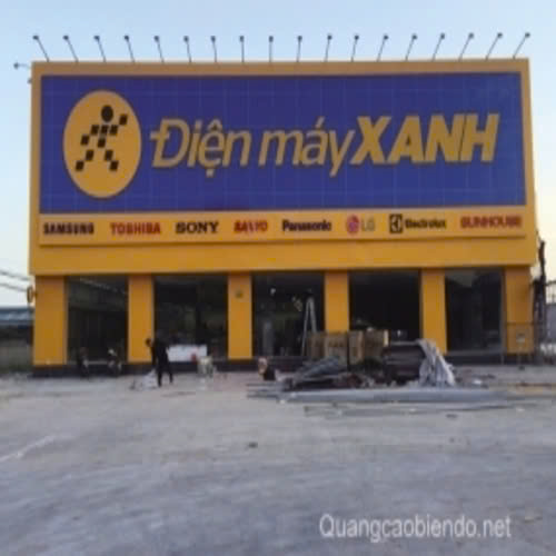 Chữ nổi điện máy xanh