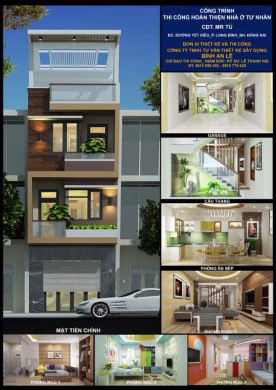 Mẫu nhà phố đẹp