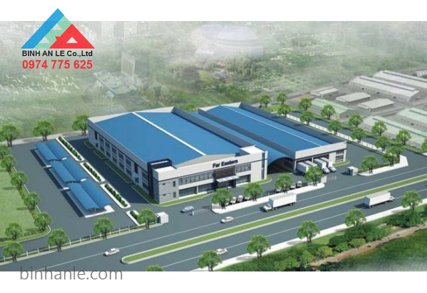 Thiết kế xây dựng nhà xưởng