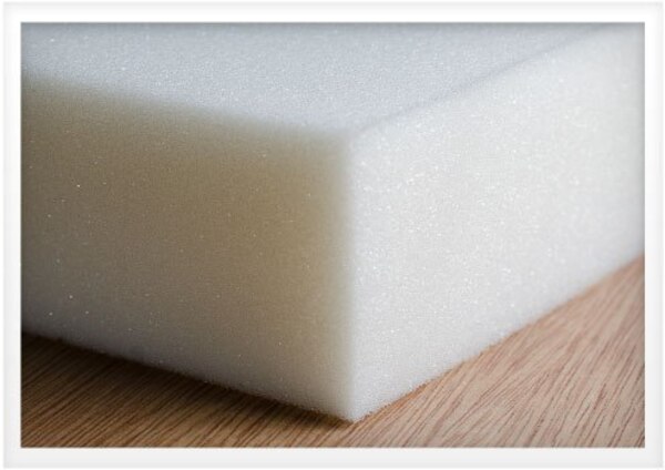 Mút xốp tấm màu trắng mềm