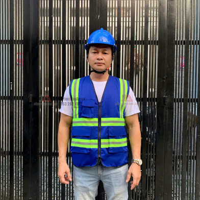 Áo gile lưới phản quang