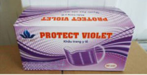 Khẩu trang protect-violet