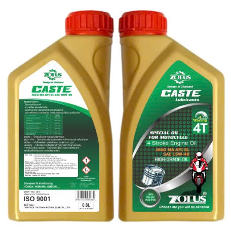 Dầu xe số JASO MA API SL SAE 15W40