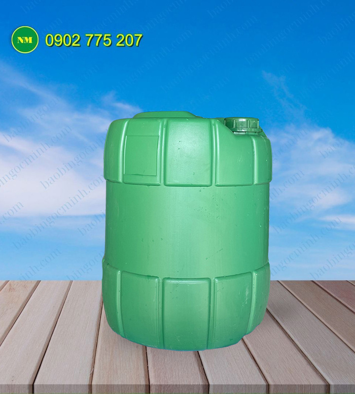 Can nhựa HDPE 20L tròn