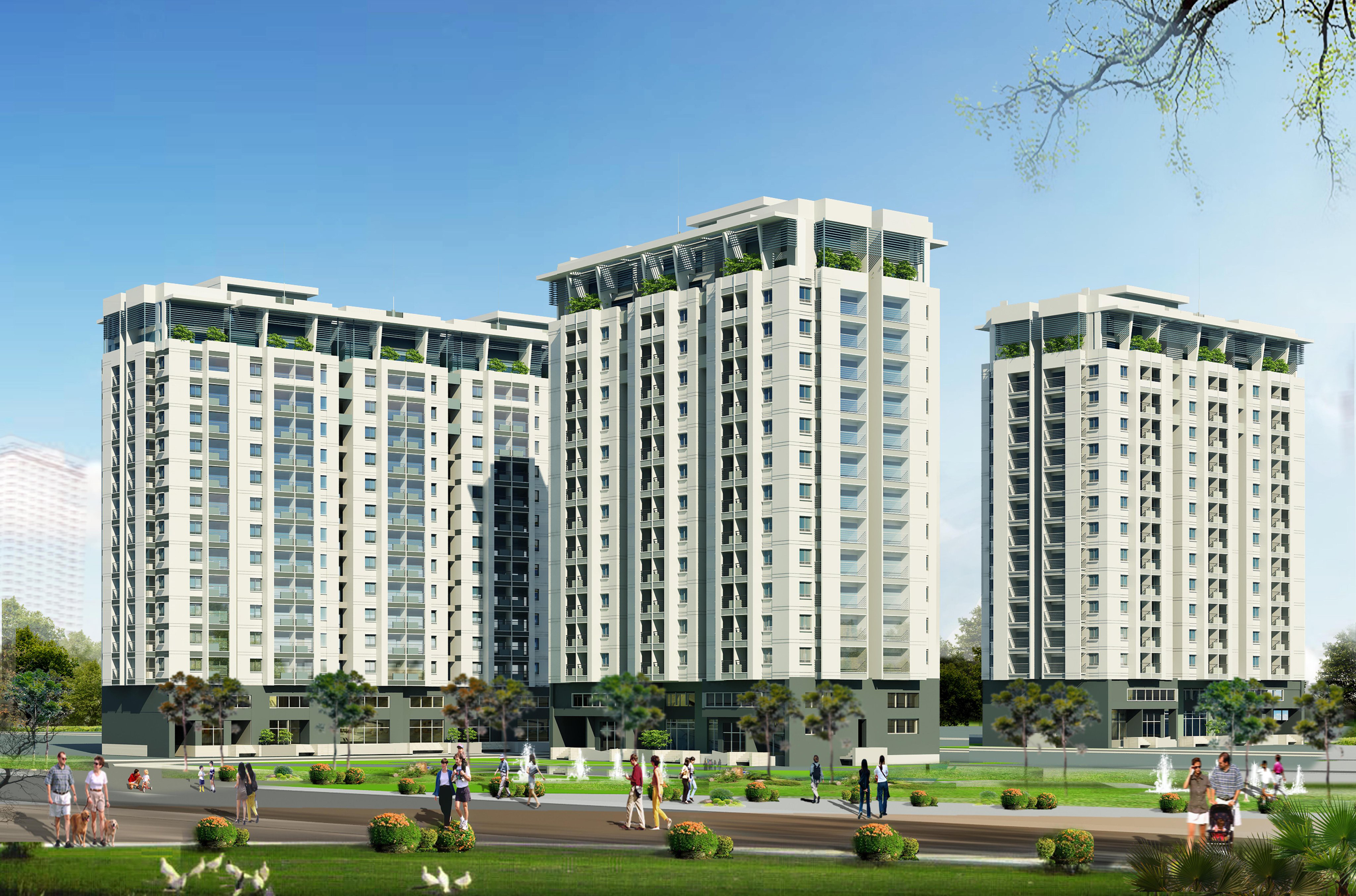 Thiết kế văn phòng chung cư