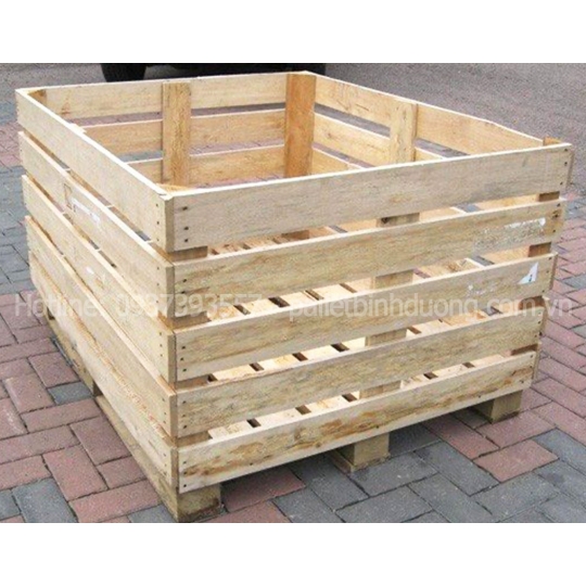 Thùng gỗ Pallet đựng trái cây