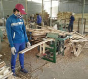 Gia công cưa xẻ gỗ