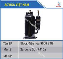 Block điều hòa 9000 BTU Gas R410a