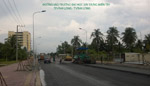 Đường vào Trường Đại Học XD Miền Tây