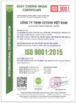 Chứng nhận ISO 9001:2015
