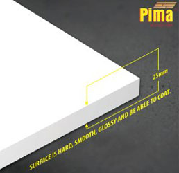 Tấm nhựa Pima 25mm
