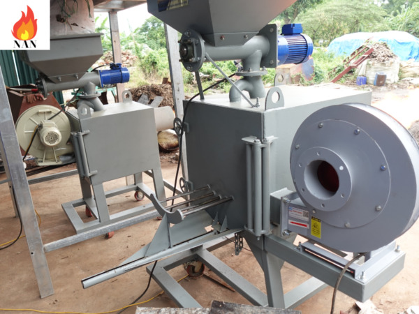 Lò đốt viên nén mini