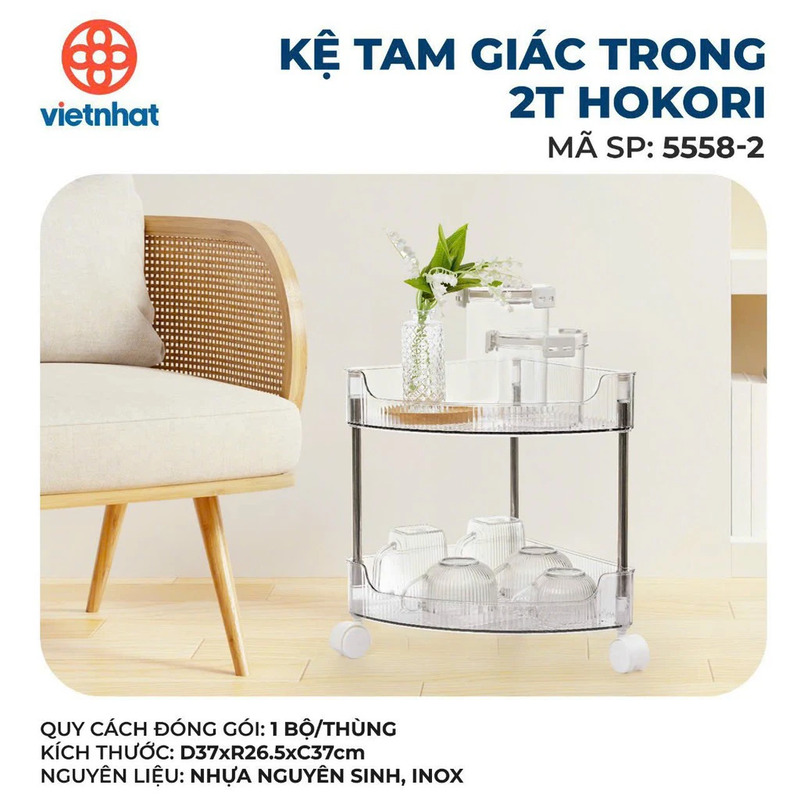 Kệ tam giác trong 2T Hokori 5558-2