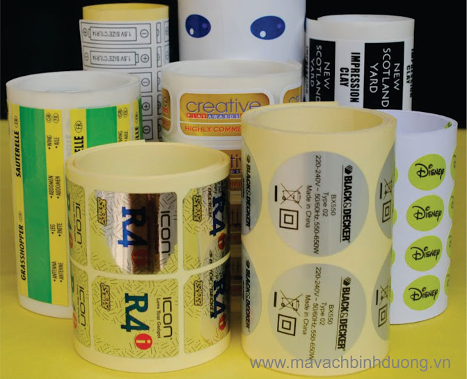 Tem Decal dạng cuộn