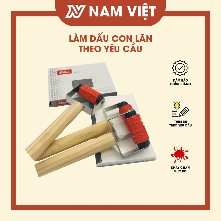 Khắc dấu con lăn